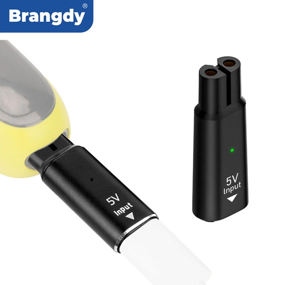 Men'S Grooming Trimmer - Brangdy 5V Typ-C Rasierer-Adapter, Ladegerät, Konverter,