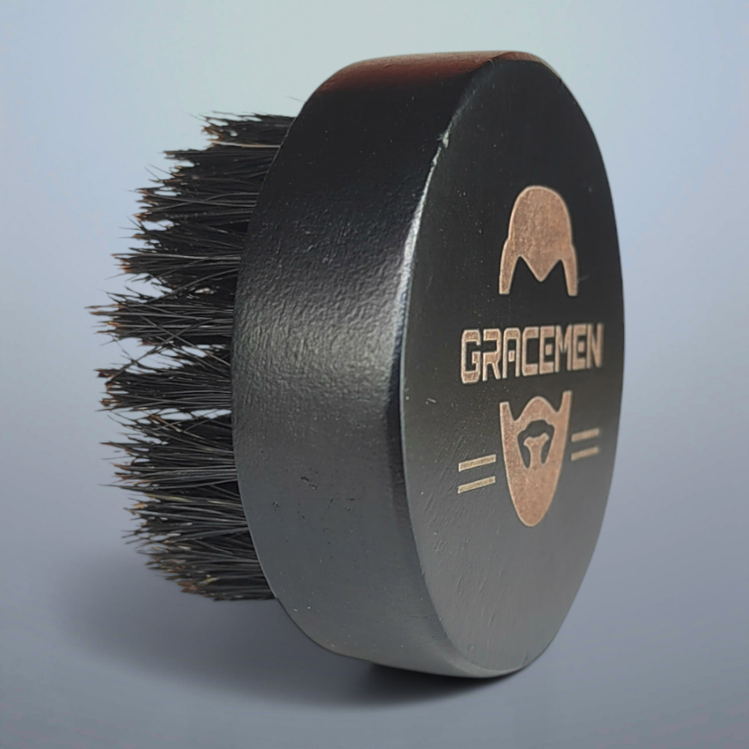 Men'S Grooming Essentials - Runde Bartbürste für Männer – 100