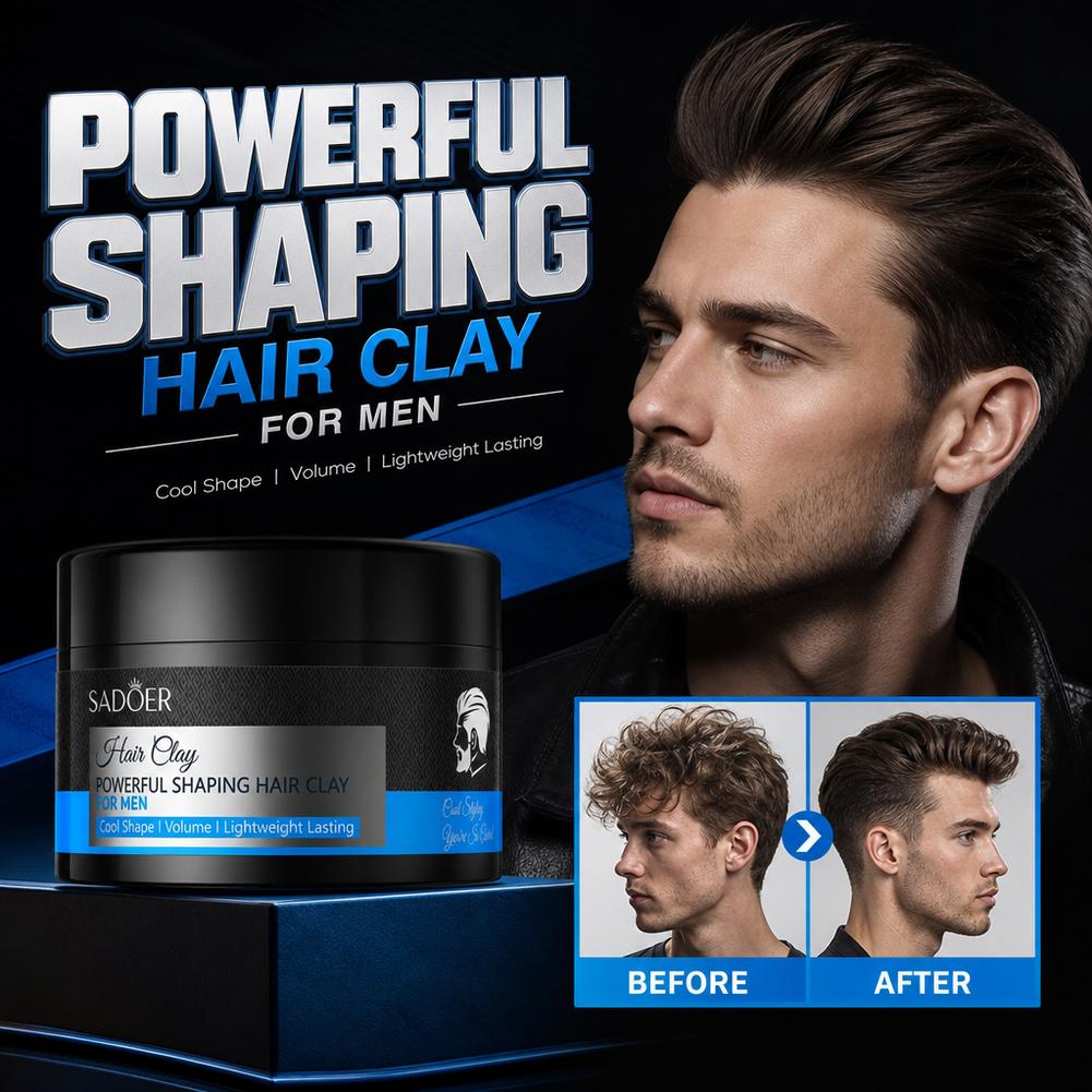Men'S Grooming & Health Made Simple - Matte Haarstyling-Creme mit starkem Halt, nicht