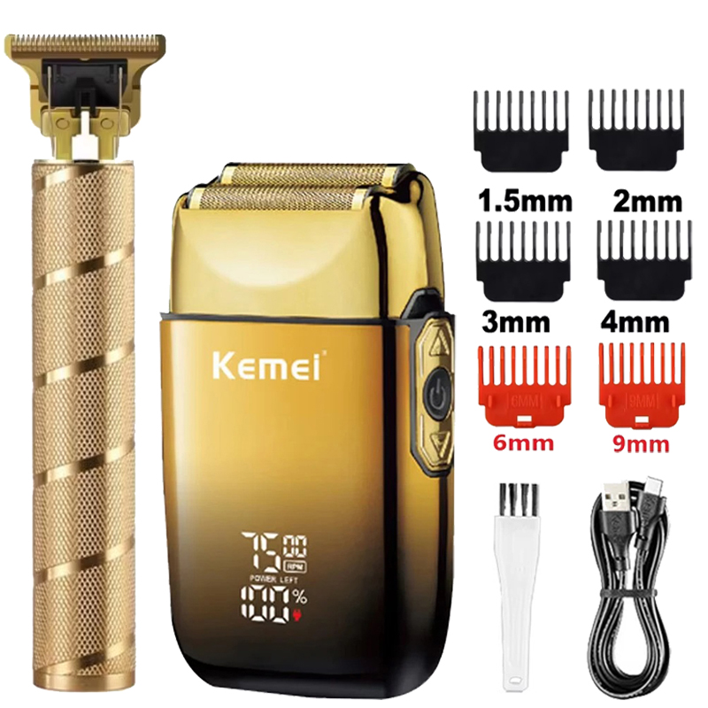 Men'S Grooming Essentials - Kemei KM-TX10 T9 Haarschneider Elektrischer Rasierer