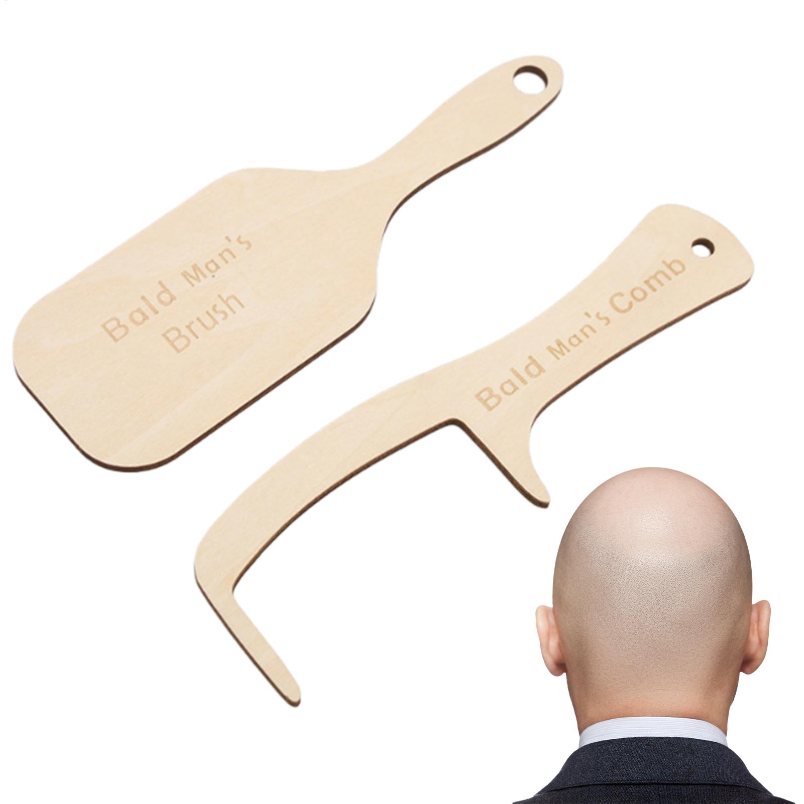 Men'S Grooming Essentials - 2 stücke Lustige Glatze Mann Pflege