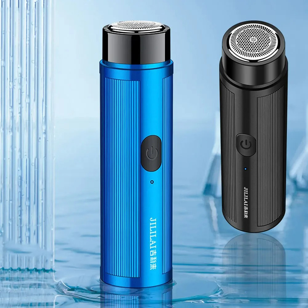 Men'S Grooming Essentials - Mini Elektrischer Rasierer Wiederaufladbarer Tragbarer Rasierer