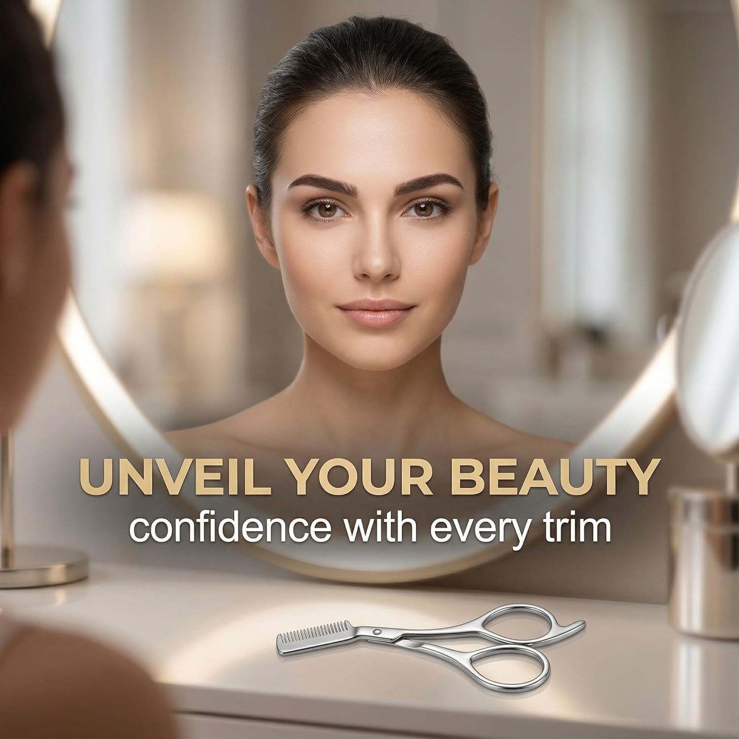 Edelstahl-Augenbrauenschere mi – Men'S Grooming Mirror Bewertung und Preis