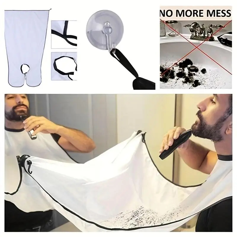 Rasier-Haarauffangschürze für  – Men'S Grooming Mirror Bewertung und Preis