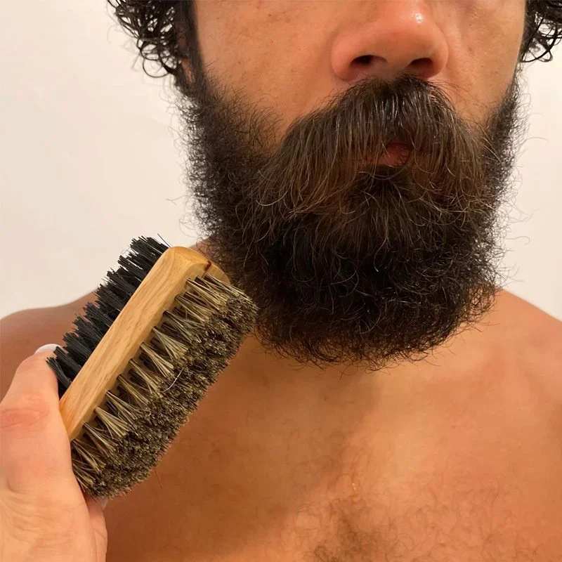 Bartbürste mit Natürlichem Hol – Men'S Grooming Essentials Bewertung und Preis