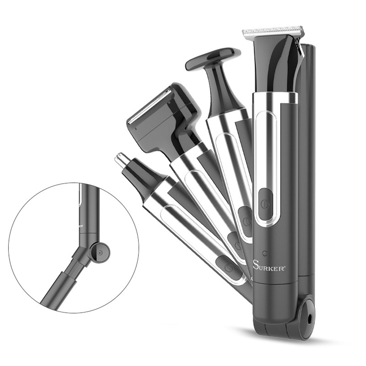 Surker 4-in-1-Rasierer für Män – Men'S Grooming Nose And Ear Bewertung und Preis