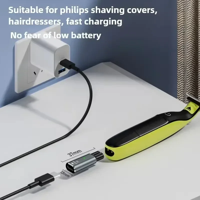 5V Typ-C Rasierer-Adapter-Lade – Men'S Grooming Trimmer Bewertung und Preis